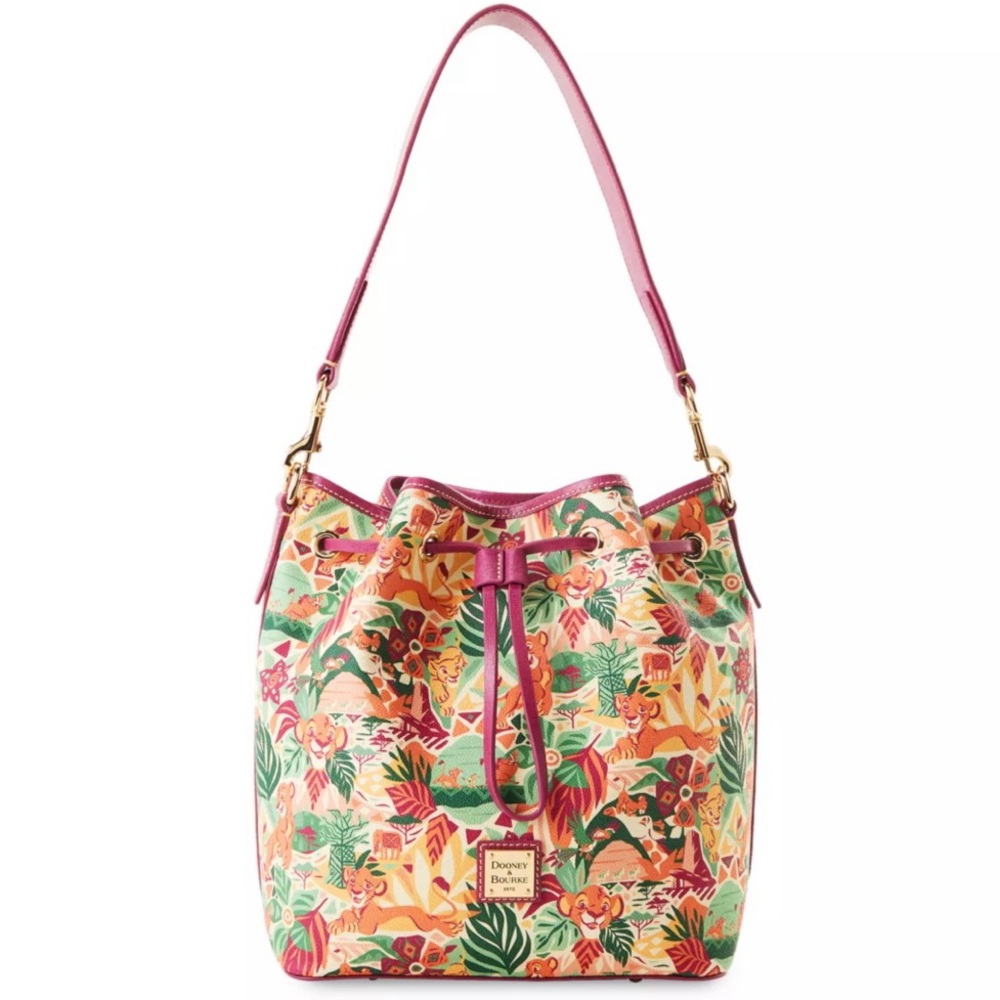 NWT Dooney & Bourke The Lion King 2023 Drawstring Bag